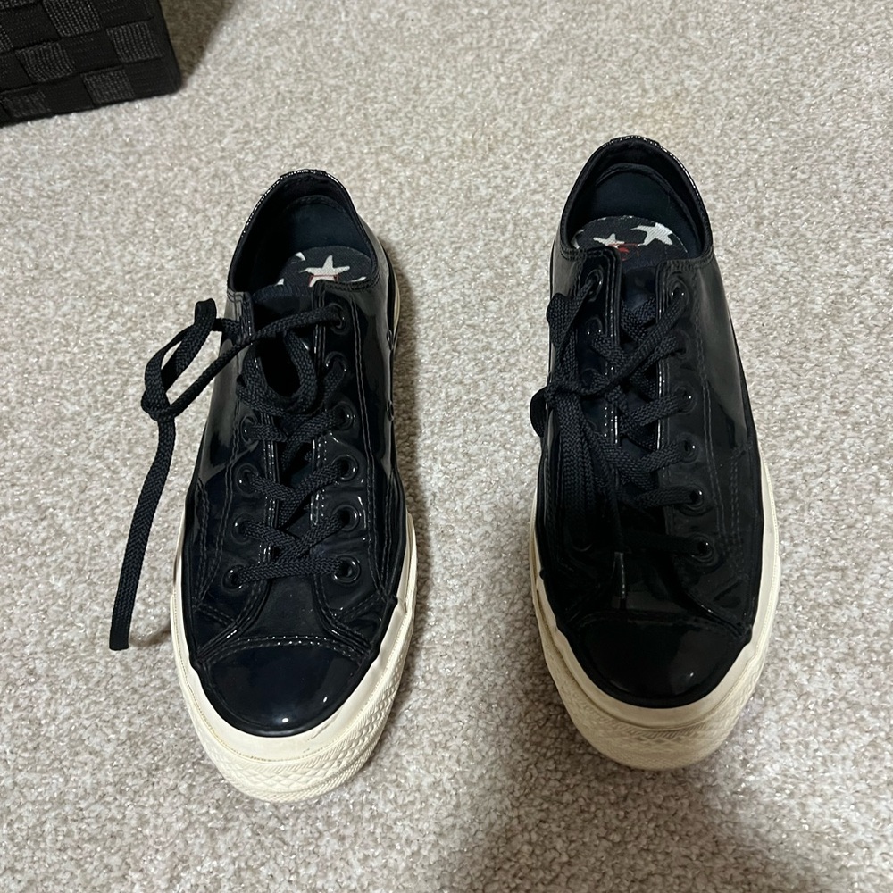 Black Canvas Sneakers